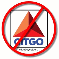 Boycott CITGO Venezuela owned gasoline!